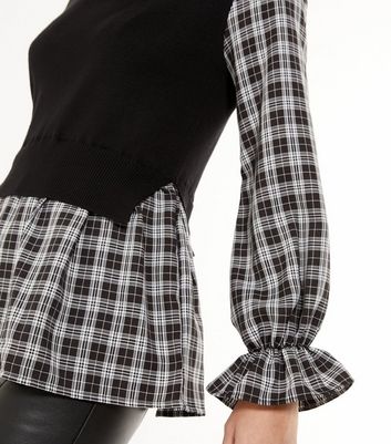new look 2 in 1 shirt jumper