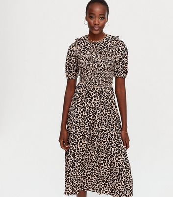 Oasis animal best sale print dress