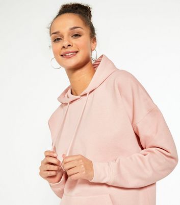 Pink and shop grey hoodie