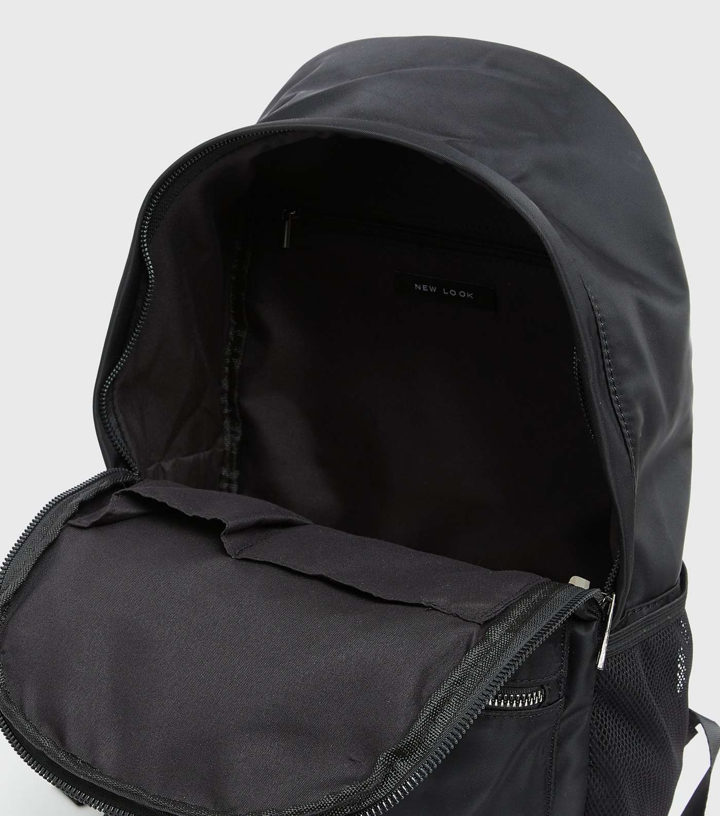 Black Double Buckle Backpack Image 3