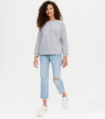 new look blue mom jeans