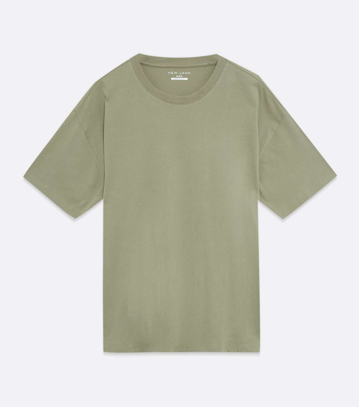 Olive Oversized T-Shirt  Image 5