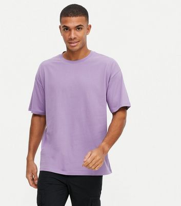 lavender oversized t shirt