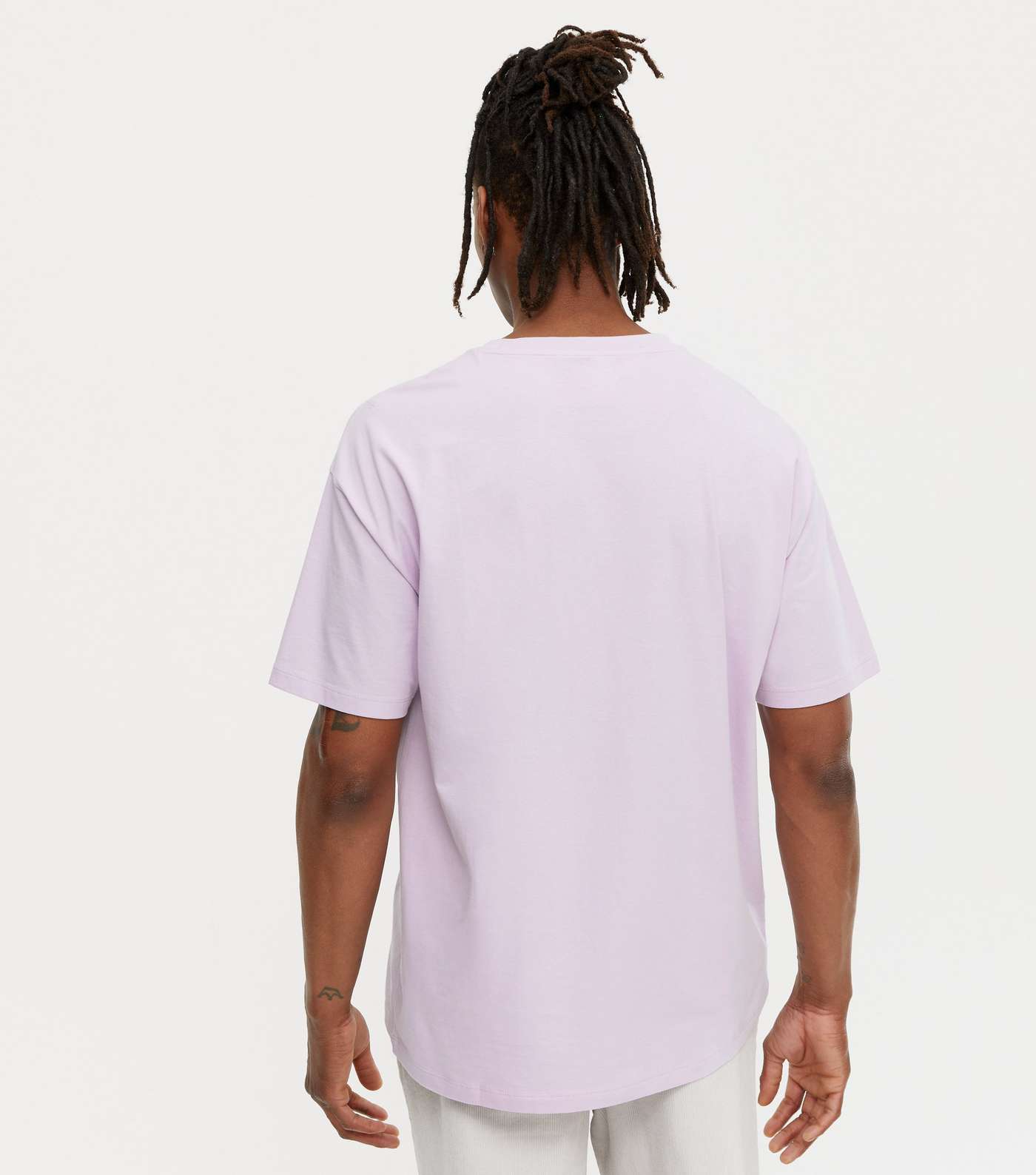 Lilac Oversized T-Shirt Image 4
