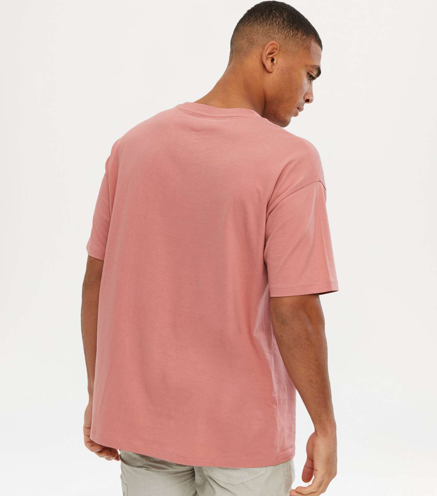 Deep Pink Oversized T-Shirt Image 4