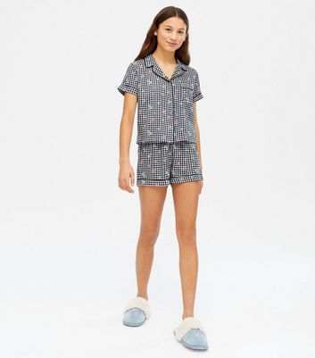 black short pyjama set