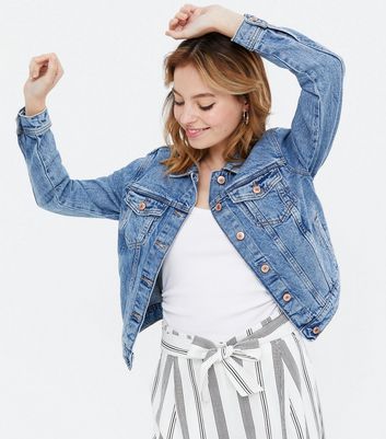 New look 2025 petite denim jacket