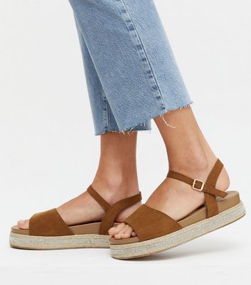 flatform sandals wide fit