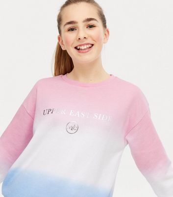 Pink 2024 ombre sweatshirt