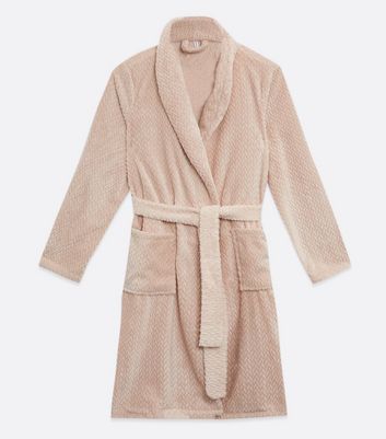 pink dressing gown new look