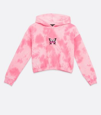 girls pink hoody