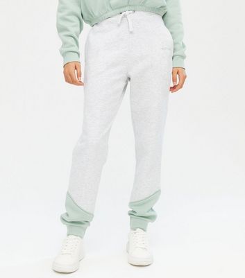 Green discount colour joggers