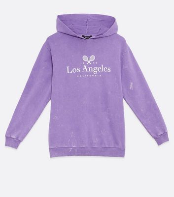 girls lilac hoodie