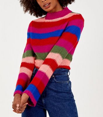 multicoloured jumper