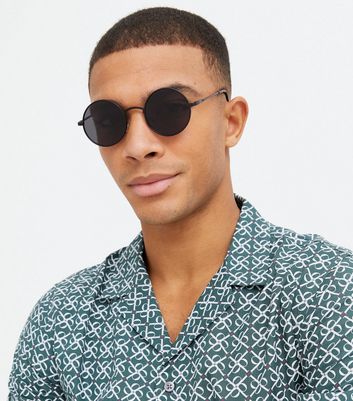 Black sale circle shades