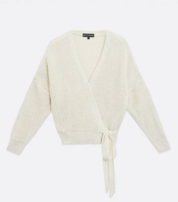 White on sale wrap cardigan