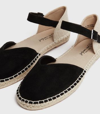 New look best sale black espadrilles