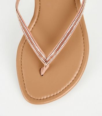 Embellished cheap flip flops