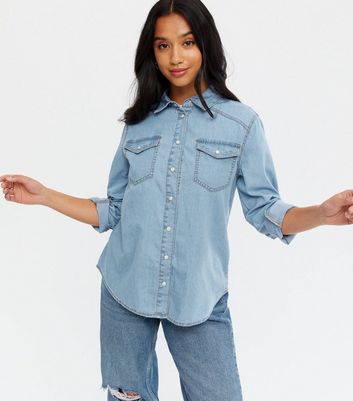 denim shirt women