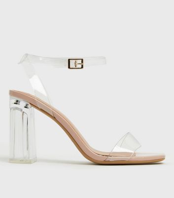 new look block heel shoes