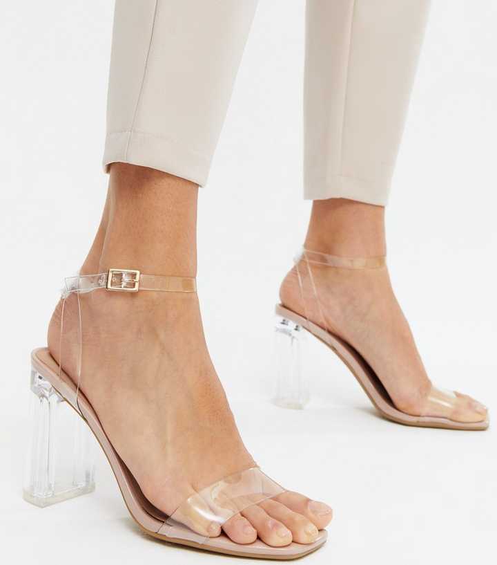 Clear Heel Strap 