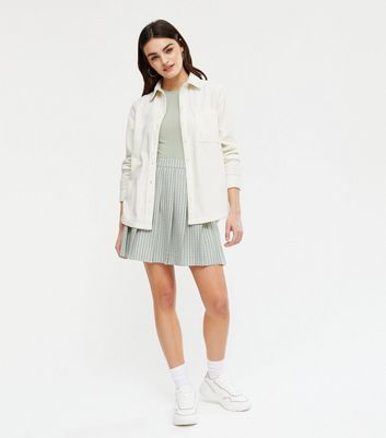white fleece shirt