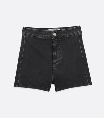 Black discount jegging shorts