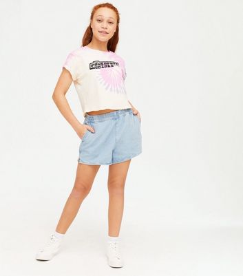 girls blue jean shorts