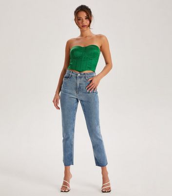 Urban Bliss Blue Straight Leg Jeans 