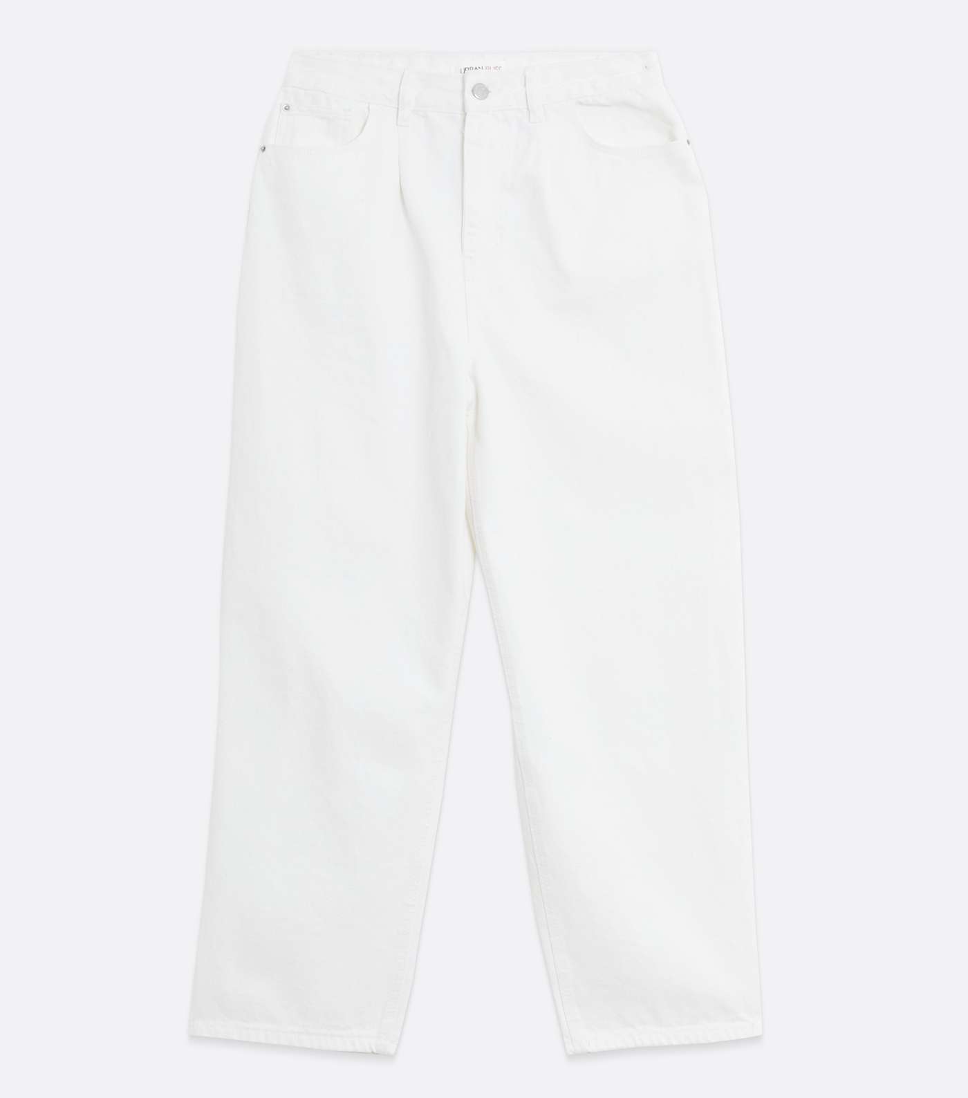 Urban Bliss White 90s Baggy Fit Jeans Image 5