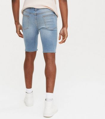 jean short outfits men