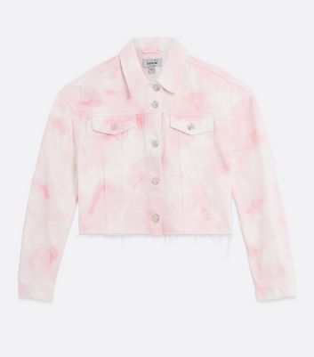 denim jacket for girls white