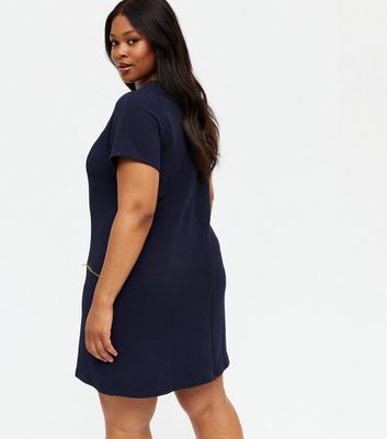 navy shift dress uk