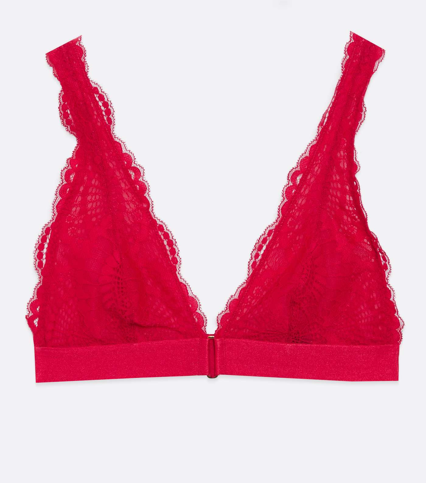 Red Lace Bralette Image 5