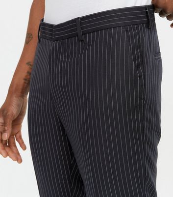 Skinny pinstripe hot sale trousers