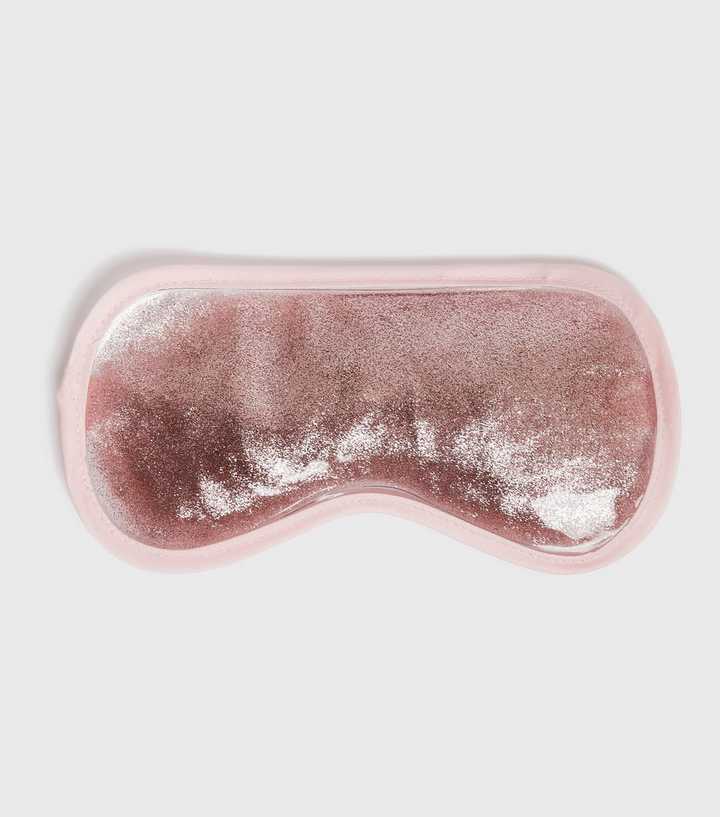 Rose Gold Glitter Gel Eye Mask