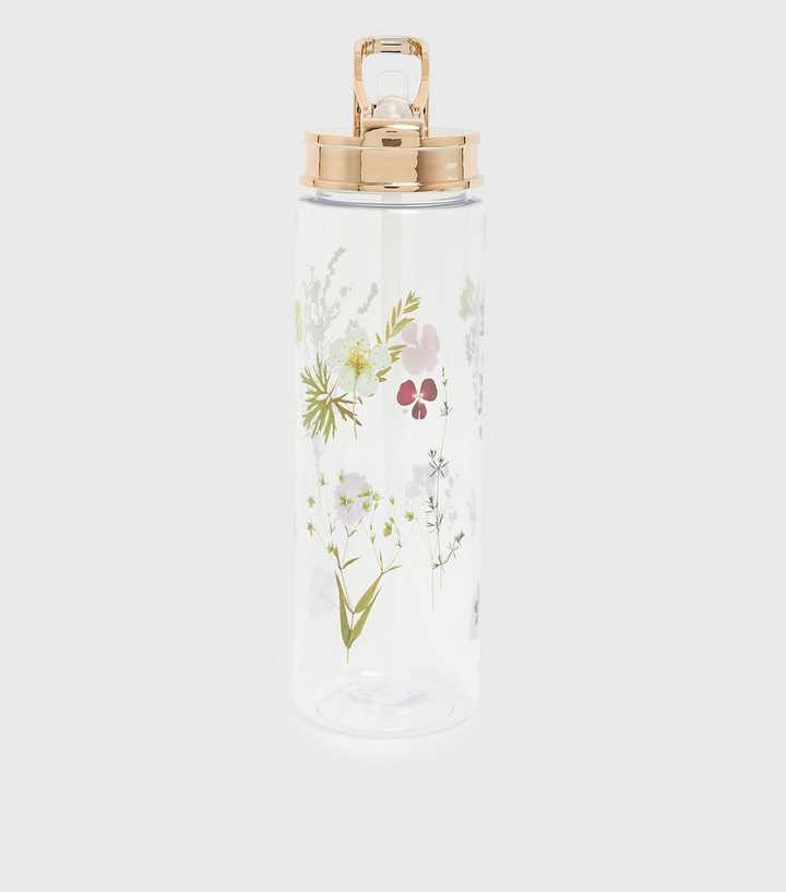 New Look Floral Print Large Water Bottle