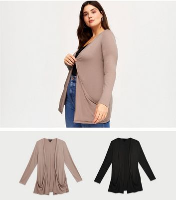 stone long cardigan