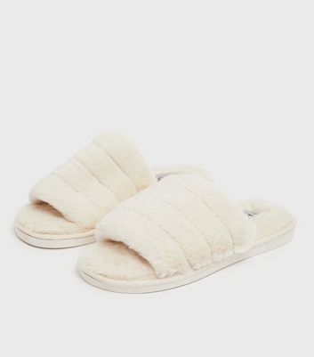 New look clearance fur sliders