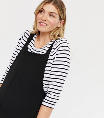 cropped wide leg dungarees