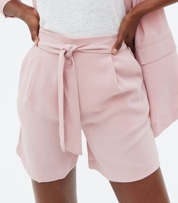 Pale pink shorts womens on sale