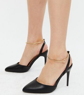 Shoes with chain on sale strap