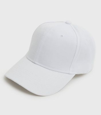 white canvas cap