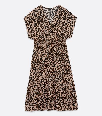 New look leopard outlet print pinafore