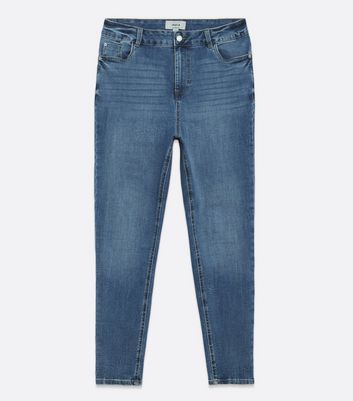 Curves Blue Mid Rise India Super Skinny 