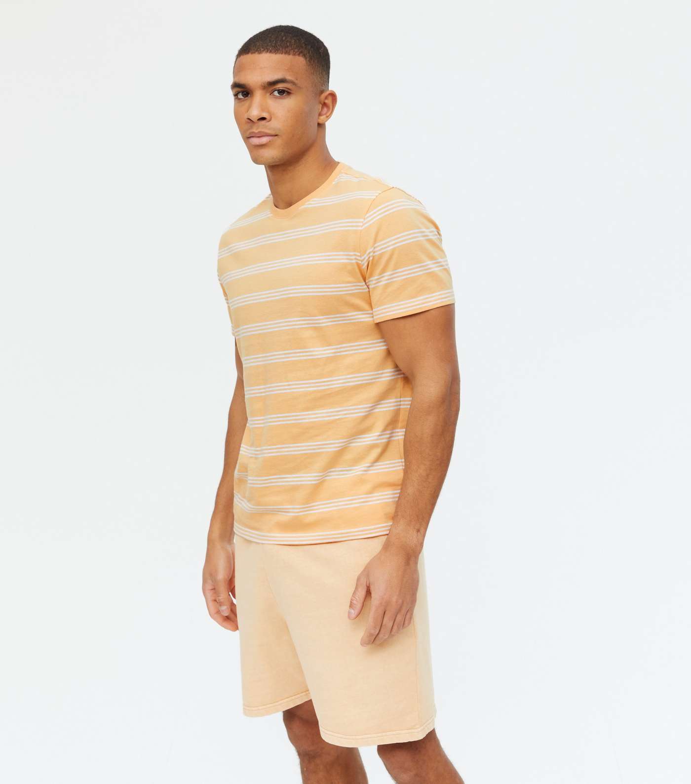 Mustard Stripe Short Sleeve T-Shirt