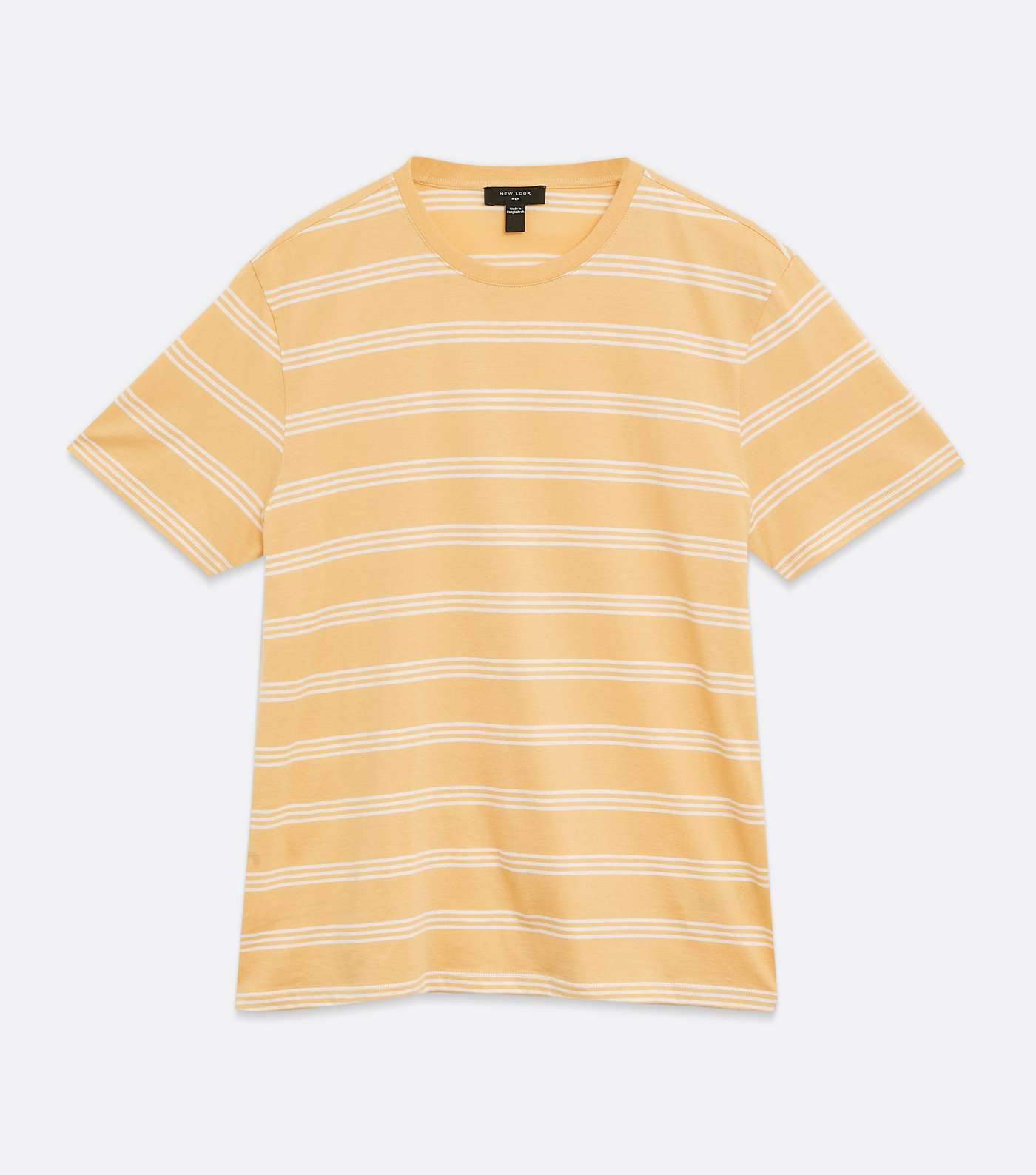 Mustard Stripe Short Sleeve T-Shirt Image 5