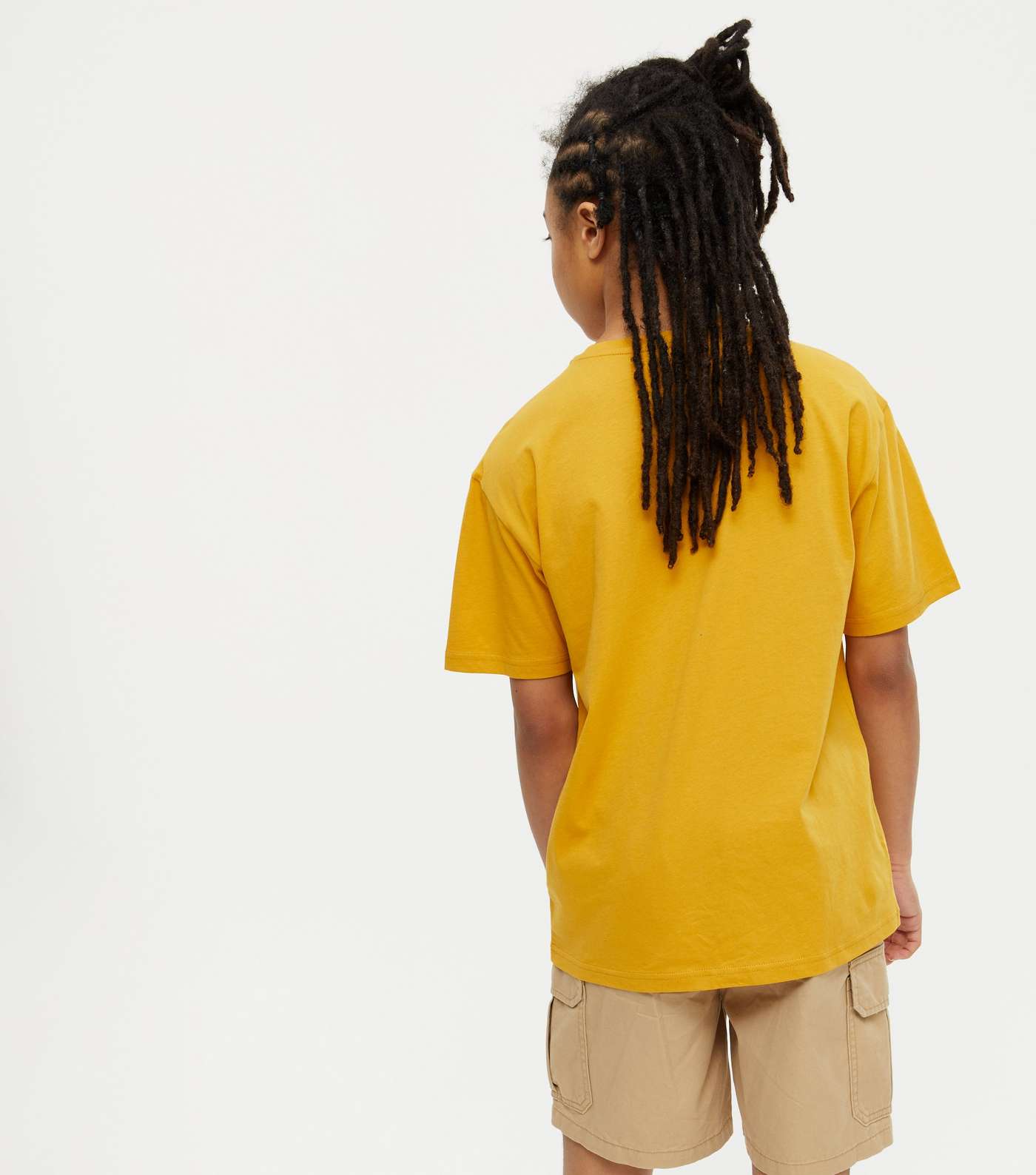 Boys Mustard LA Logo T-Shirt  Image 4
