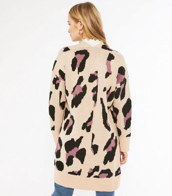 mossimo leopard cardigan