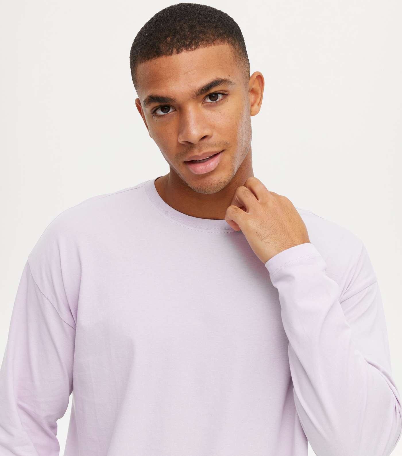 Lilac Long Sleeve T-Shirt Image 3